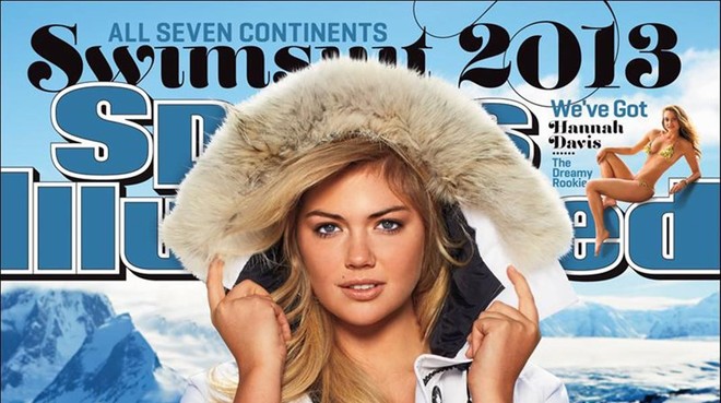 Kate Upton En Toples Para Sport Illustrated