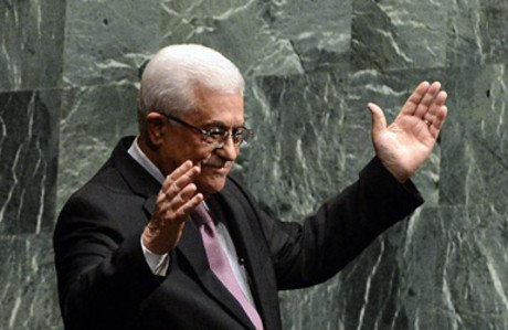 El líder palestino Mahmud Abbás, este jueves. EFE