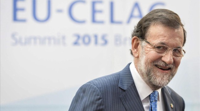El presidente del Gobierno, Mariano Rajoy, este jueves en Bruselas.