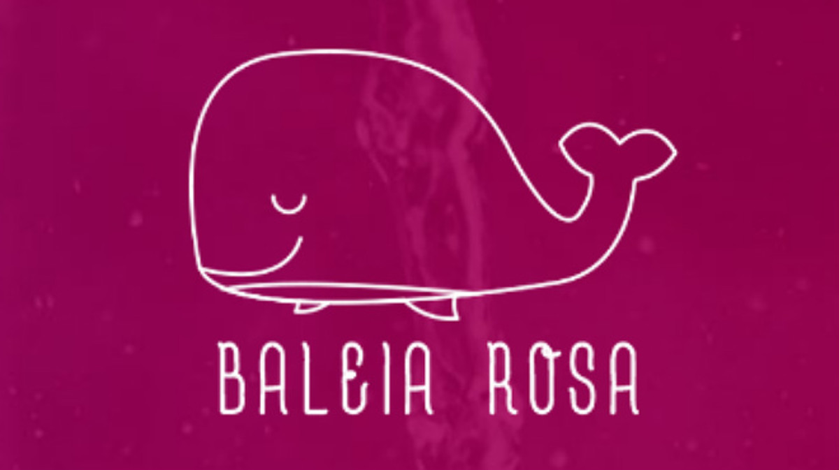 Imagen del juego en positivo de la Ballena Rosa.
