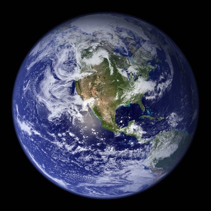 Imatge de la NASA de la Terra.