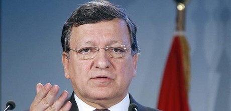 Durao Barroso ofrece un discurso en Viena, el 31 de enero.