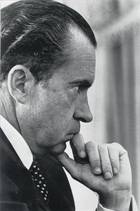 El presidente Richard Nixon, en una foto tomada durante su mandato.