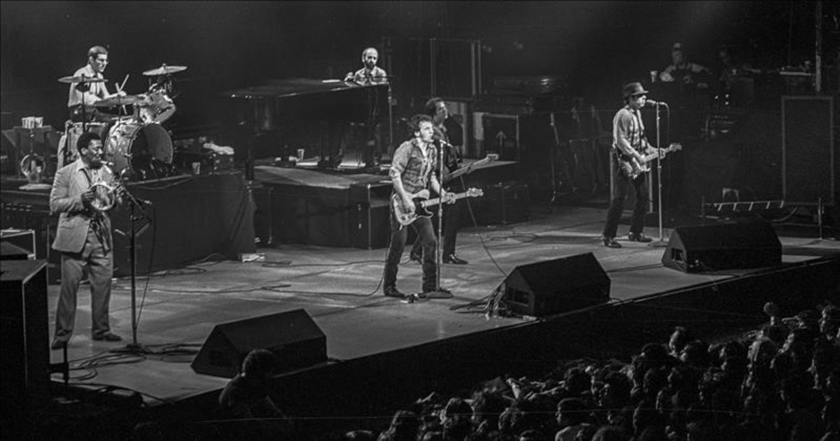 Primer concierto de Bruce Springsteen en Barcelona, el 21 de abril de 1981.