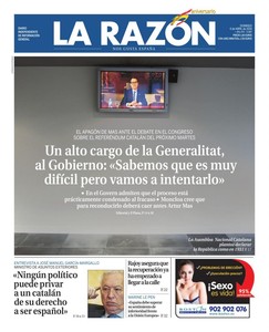 La Razón, 06-04-2014.