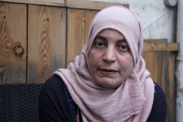 La regidora musulmana de Guanyem Badalona en Comú, Fàtima Taleb.