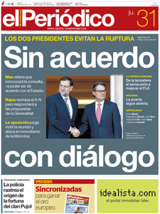 EL PERIÓDICO, 31-07-2014.