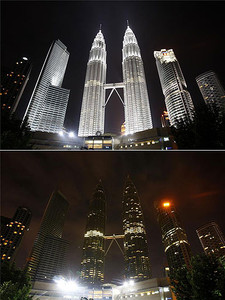 Las Torres Petronas de Kuala Lumpur.