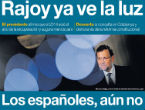 "Rajoy ya ve la luz. Los espaoles, an no", en la portada de EL PERIDICO DE CATALUNYA