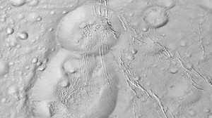 Superficie de Encélado, vista por la sonda Cassini