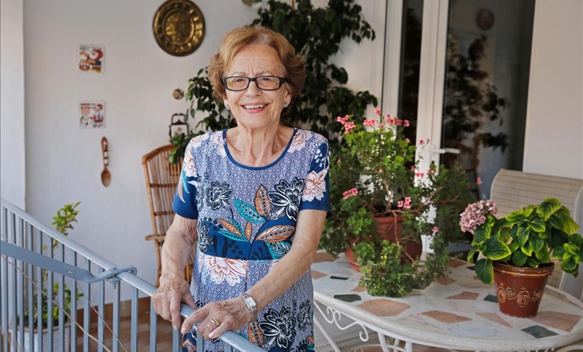 Antonia Santamaria: «Yo nací en Elna y mi padre apuntaló sus paredes»