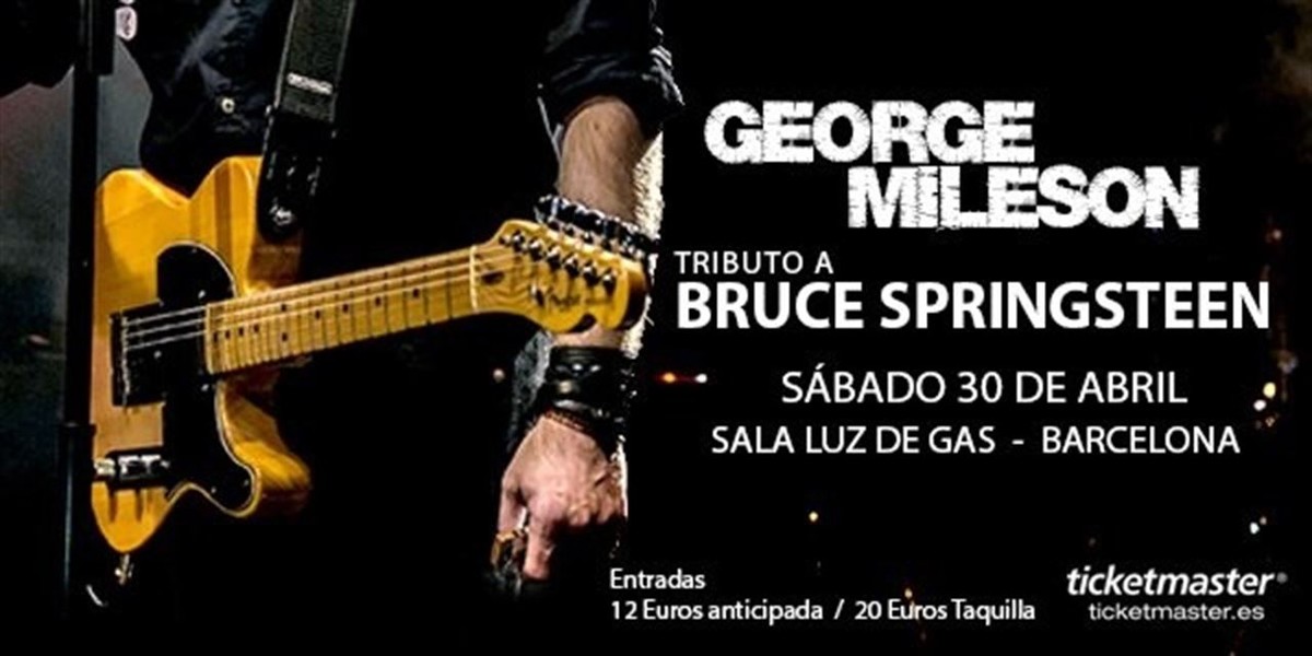 35 anys del primer concert de Bruce Springsteen a Barcelona