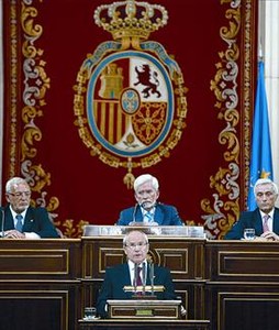 Montilla habla en la comisión constitucional del Senado, el año pasado.