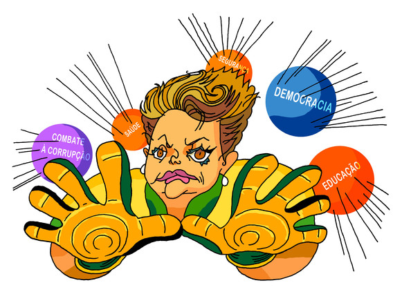 Dilma Rousseff, por Tàssies.