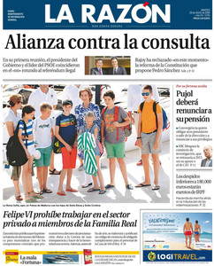 La Razón, 29-07-2014.