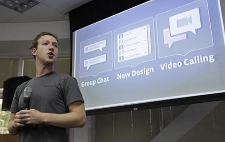 Mark Zuckerberg, en la presentación de las novedades de Facebook.