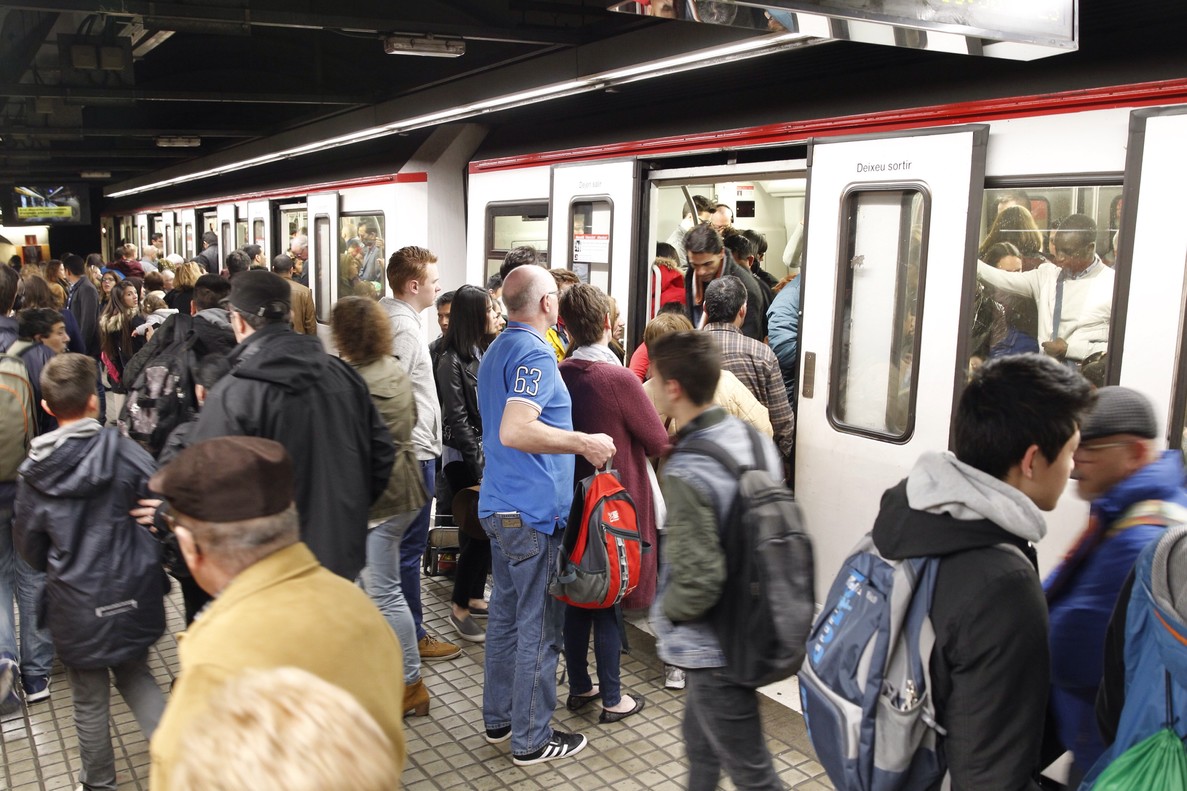 El metro de BCN vuelve a la huelga el 26 y el 27 de abril durante Alimentaria