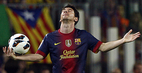 Lionel Messi, el 7 de octubre, durante el partido contra el Madrid.