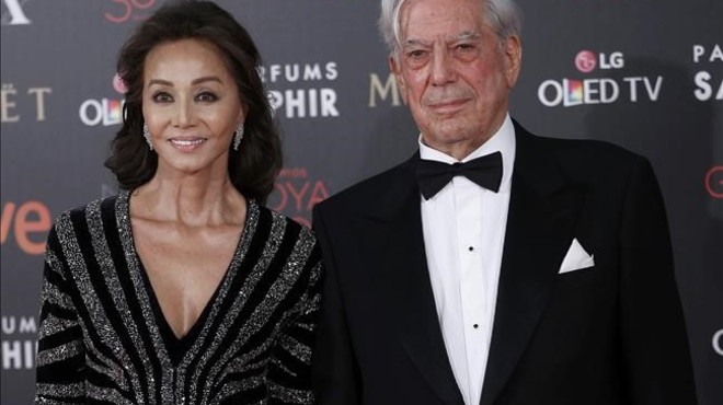 Mario Vargas Llosa i Isabel Preysler.