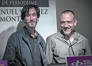 García Vilanova y Marginedas, en junio, en una entrega de premios.