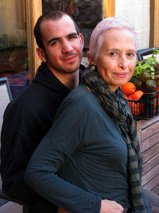 Miriam Argilés y su hijo Adrià. 