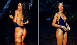 Rihanna sube la temperatura de Instagram con más fotos desde Brasil