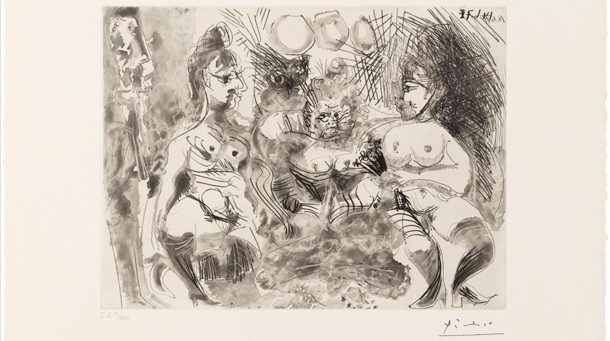 El Picasso octogenari que va celebrar l'erotisme