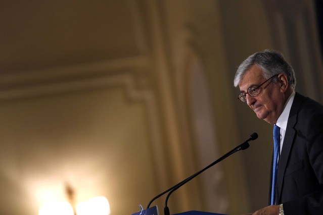 El fiscal general del Estado, Eduardo Torres-Dulce, el pasado octubre, durante una conferencia en Madrid.