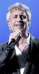 El cantante Sergio Dalma.