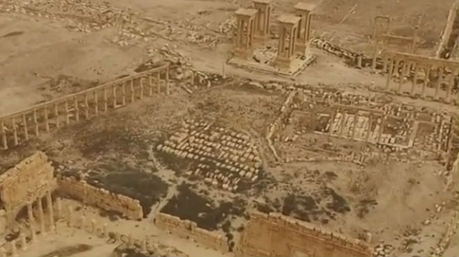 El Ejército sirio arrebata la ciudad de Palmira al Estado Islámico