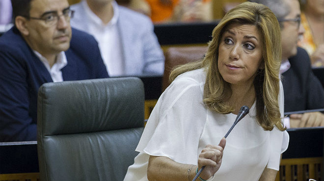 Susana Díaz no ha logrado todavía apoyos para su investidura