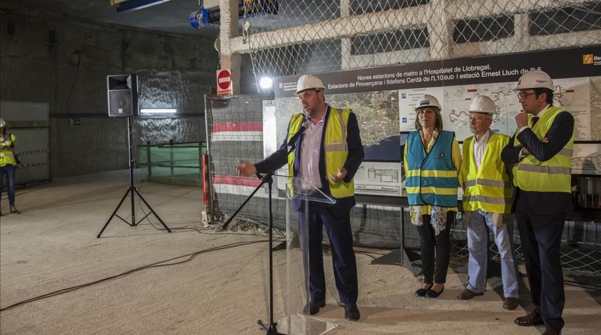 L'Hospitalet inaugurará 3 estaciones de metro en el 2019