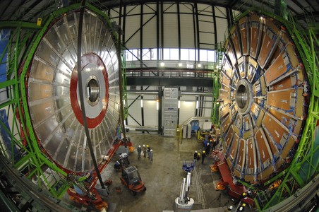 Uno de los grandes aparatos utilizados en la búsqueda del bosón de Higgs.