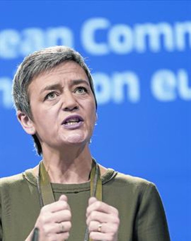 La comisaria de competencia, Margrethe Vestager