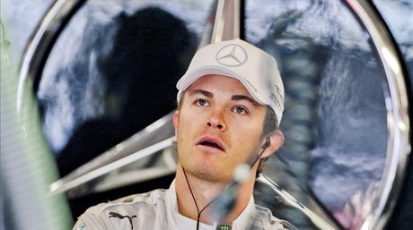 Nico Rosberg, al box de Mercedes al circuit d'Austin.