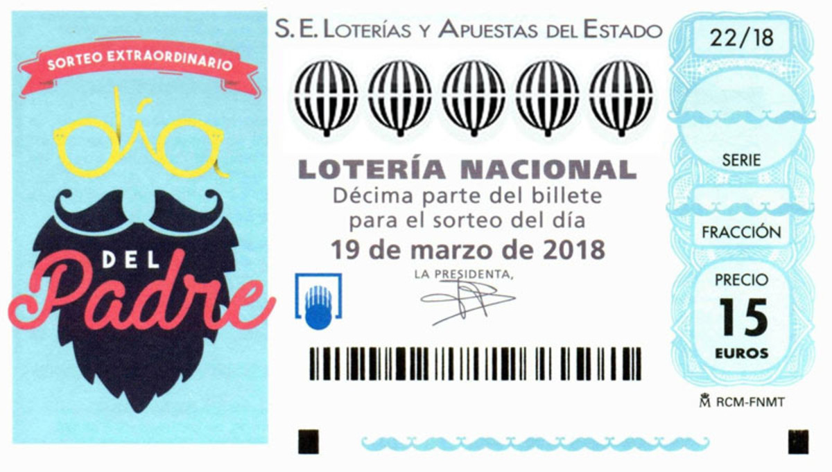 Lotería Nacional: sorteo del Día del Padre 2018