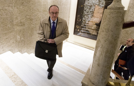 El gobernador del Banco de Espaa, Luis Mara Linde, el pasado da 4, en Madrid.