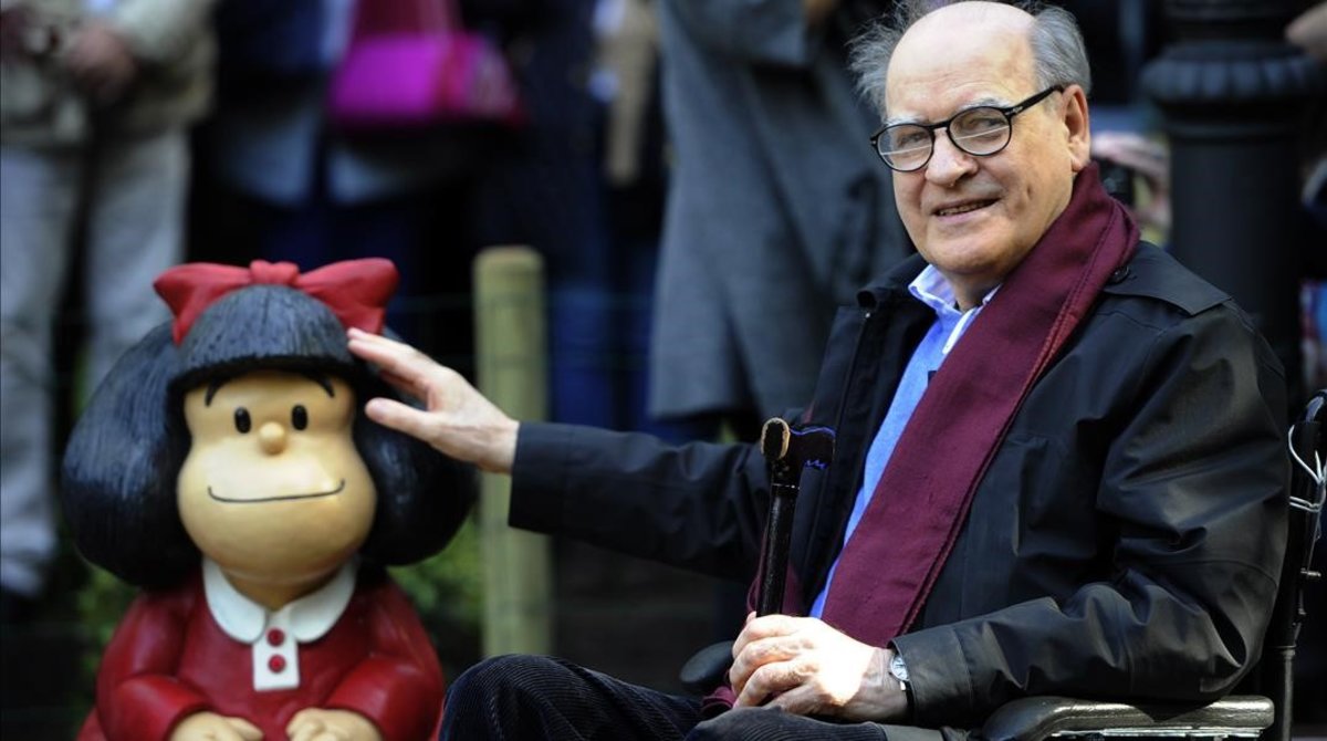 Muere Quino, el lúcido padre de Mafalda