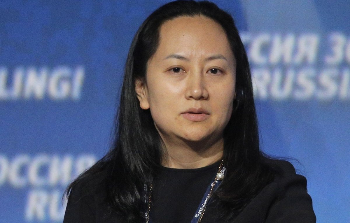 Wanzhou Meng,Â directora financiera de Huawei.
