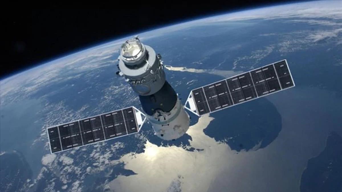 Resultat d'imatges de L'estaciÃ³ espacial xinesa Tiangong