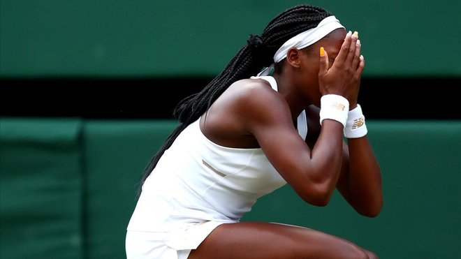 Resultado de imagen para Cori Gauff elimina a Venus Williams en Wimbledon