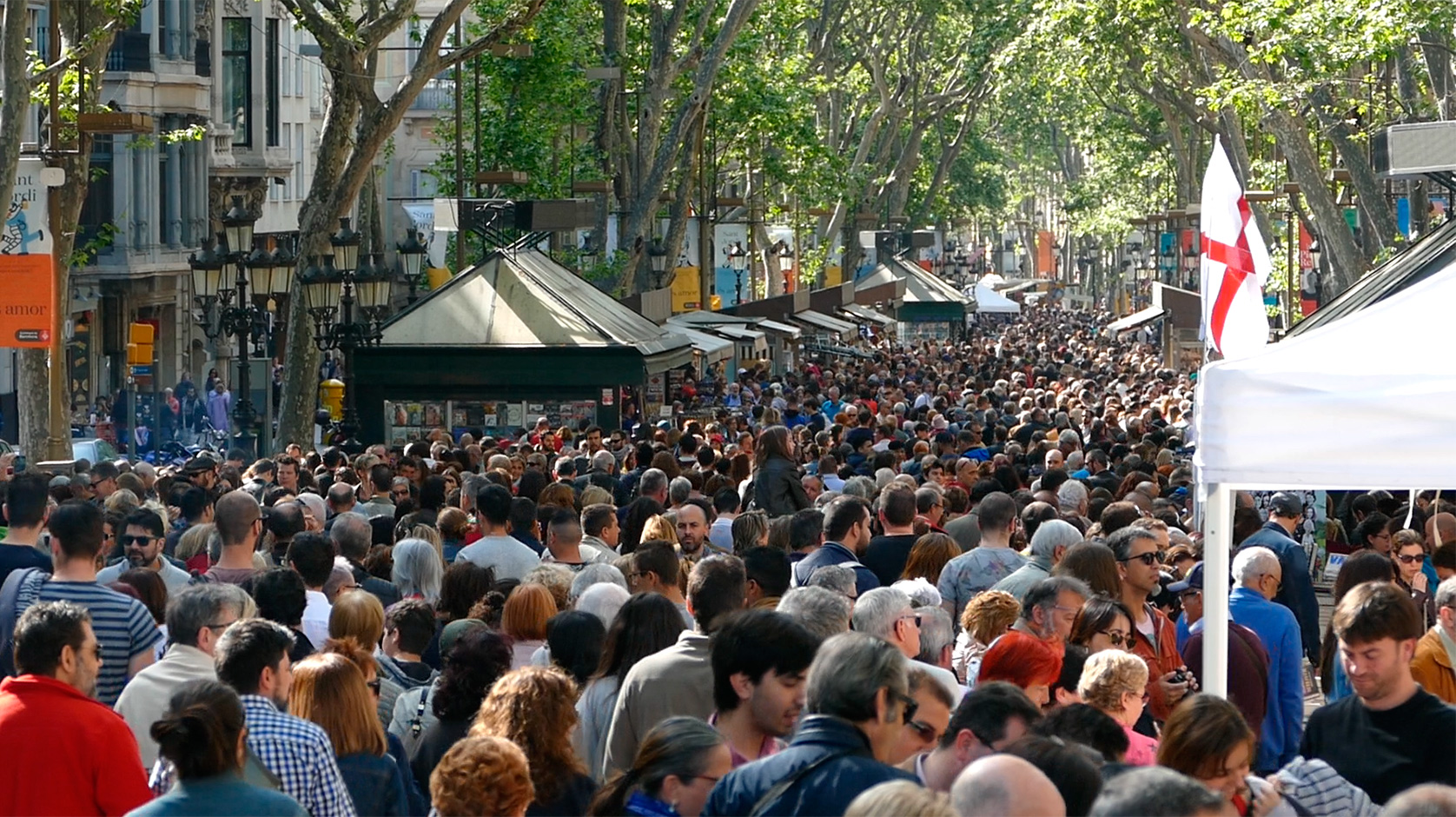Sant Jordi 2017 Barcelona Firma De Libros Leer un Libro