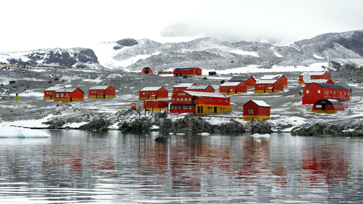 La base argentina de Esperanza, donde se ha registrado la temperatura récord en la Antártida.