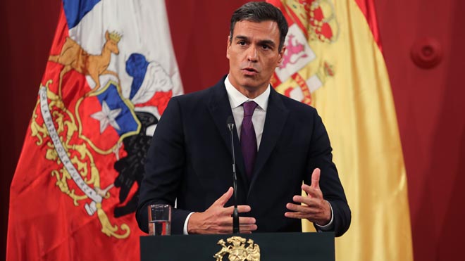 Pedro Snchez afirma que la defensa de Llarena "es una cuestin de Estado"