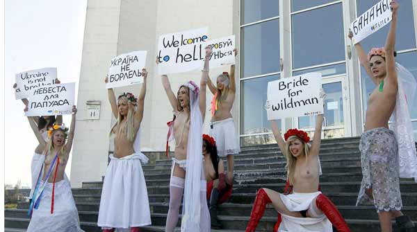 1000 mujeres ucranianas desnudas