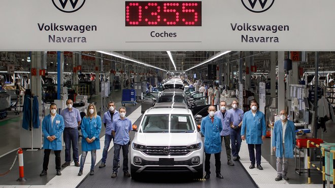 1602150390783 - Volkswagen Navarra logra un récord de producción diaria