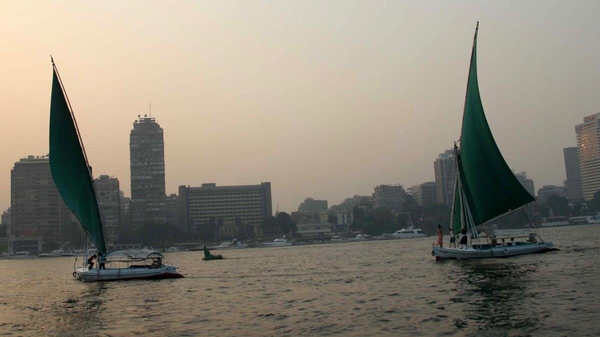 Imagen del Nilo a su paso por El Cairo.