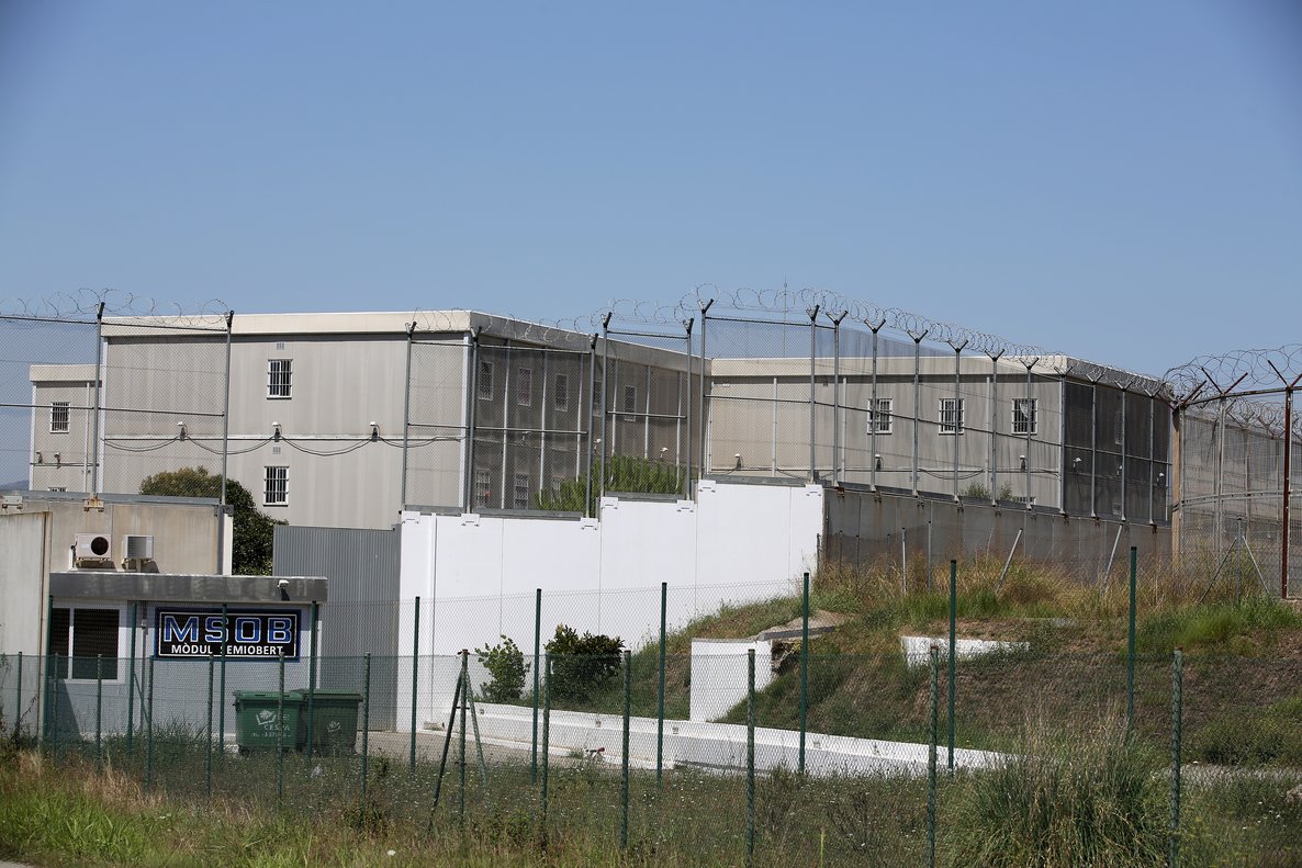 Imagen exterior de la cárcel de Quatre Camins, en La Roca del Vallès.
