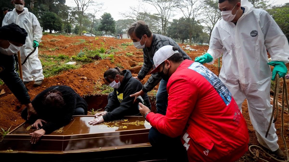 Brasil registara un nuevo récord de muertes por covid: 1.118 en un día
