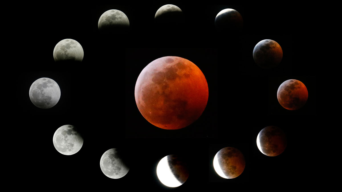 As\u00ed se ha visto el eclipse lunar 2019 | V\u00cdDEO